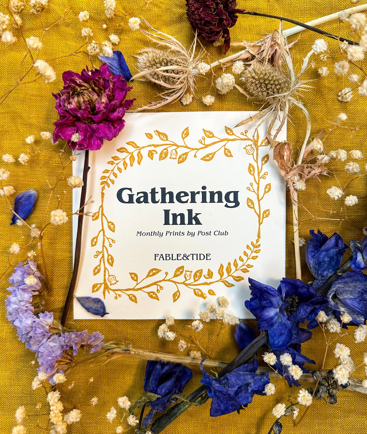 Gathering Ink Print Club - 1 Month Gift Package